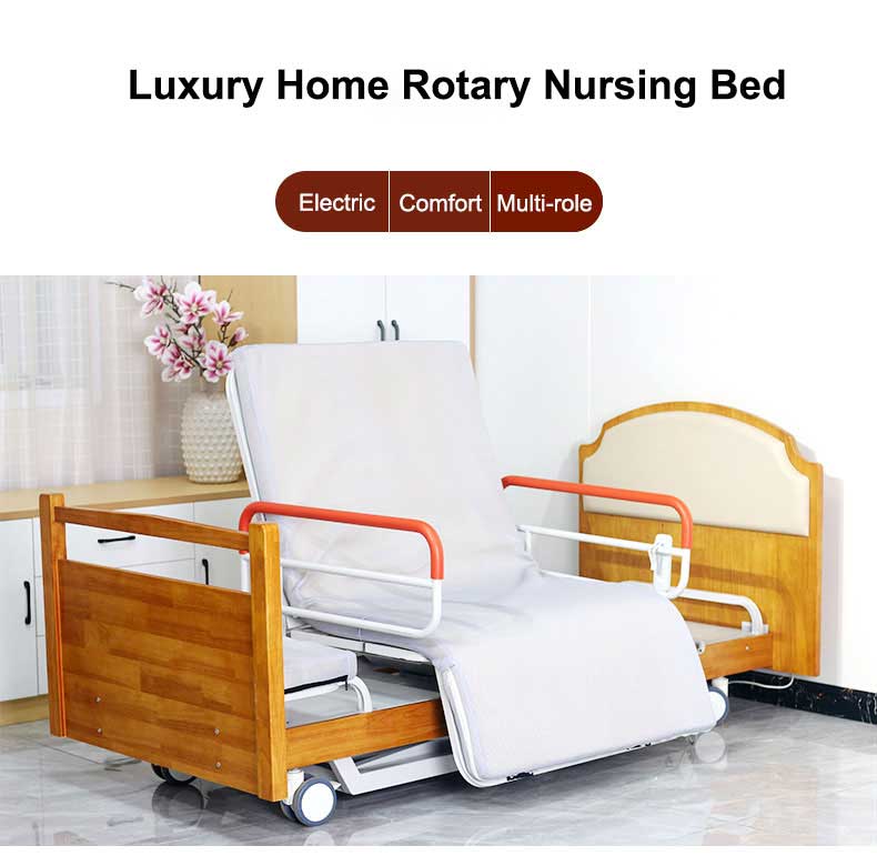 Luxury rotating nursing bed